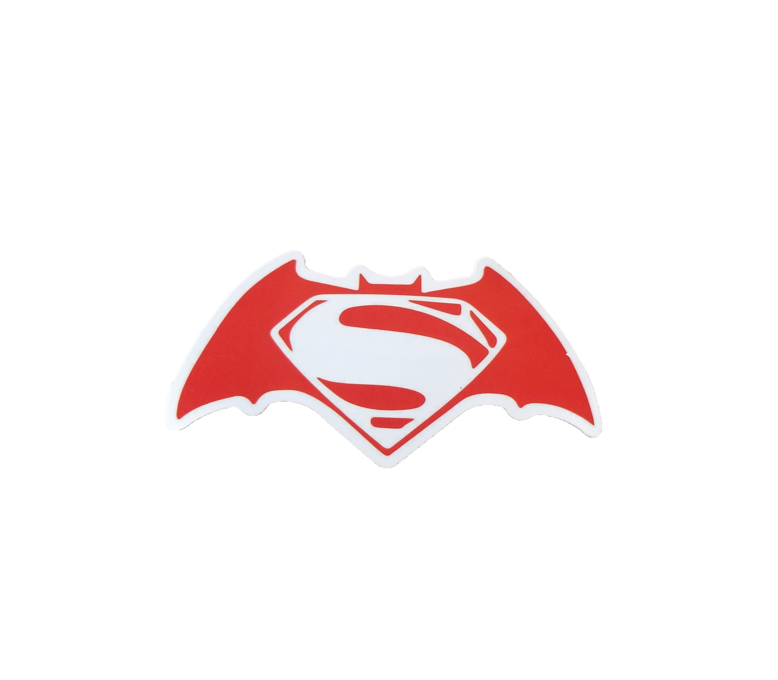 Batman Symbol with the Superman symbol inside of it