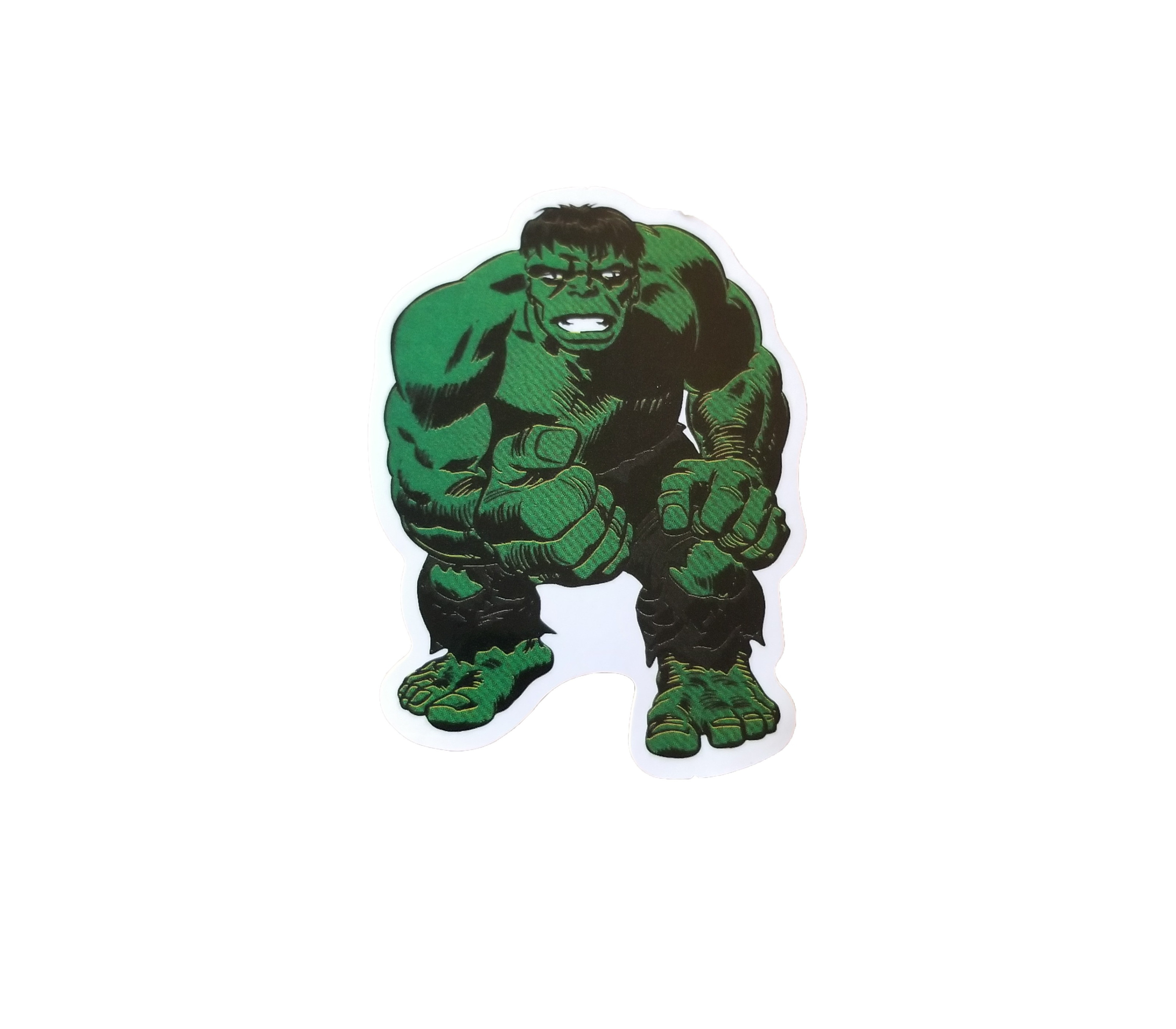 hulk crouching and looking mad and ready to smash something
